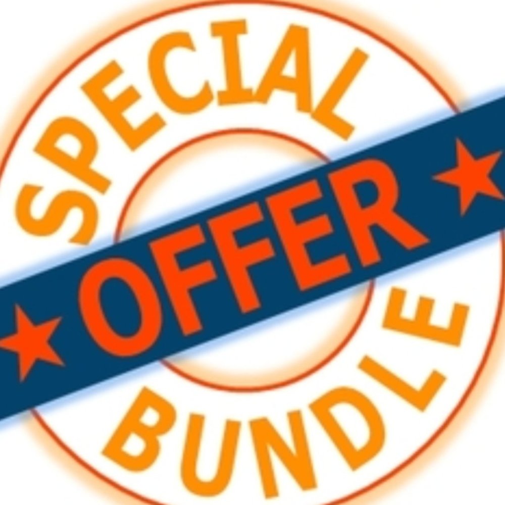 BUNDLE 3 ITEMS, GET 15% OFF!!!
